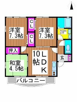 ふれんず 大牟田市の賃貸マンション アパート 一戸建 貸家 検索結果 間取りタイプ ３ldk