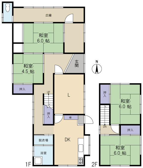 detached 北九州市八幡東区帆柱２丁目 周辺