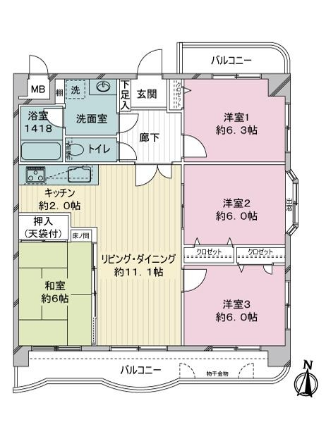 ふれんず 福岡市博多区の中古マンション 新築マンション検索結果 間取りタイプ ４ldk以上